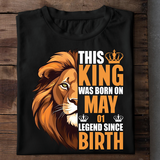 037_01 - THIS KING WAS BORN ON MAY 01